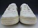 FERRAGAMO sz 9 CIAK LEATHER SNEAKERS K17U MENS WHI