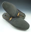 GUCCI sz 12 LEATHER MOCCASIN TOE DRIVING LOAFER 11