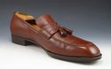 FERRAGAMO sz 12 LEATHER TASSEL LOAFER UH19893 MENS