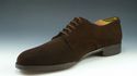 FERRAGAMO sz 11.5 B SUEDE PLAIN TOE OXFORD 7336220