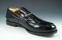 New - GUCCI sz 8.5 PATENT LEATHER BIT LOAFER 28677