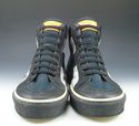 LOUIS VUITTON sz 8 MONOGRAM LEATHER HIGH TOP SNEAK