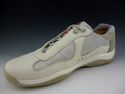 PRADA sz 9 LEATHER NEVADA BIKE SNEAKER PS0906 MENS