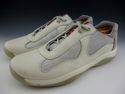 PRADA sz 9 LEATHER NEVADA BIKE SNEAKER PS0906 MENS