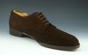 FERRAGAMO sz 11.5 B SUEDE PLAIN TOE OXFORD 7336220