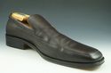 GUCCI sz 11.5 LEATHER APRON TOE LOAFER 1101544 MEN