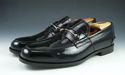 New - GUCCI sz 8.5 PATENT LEATHER BIT LOAFER 28677