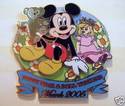 WDW Disney Pins Mickey Teddy Bear & Doll Weekend 0