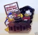 DLR Disney Pins Donald & Scrooge Boss Day Lucky Di