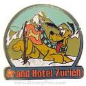 Disney DSF Travel Series Pins Pluto Grand Hotel Zu