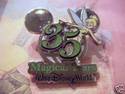 WDW Disney Pins Tinker Bell Tink 35th Anniversary 