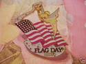 DLR Disney Pins Tinker Bell Tink USA Flag Day Glit