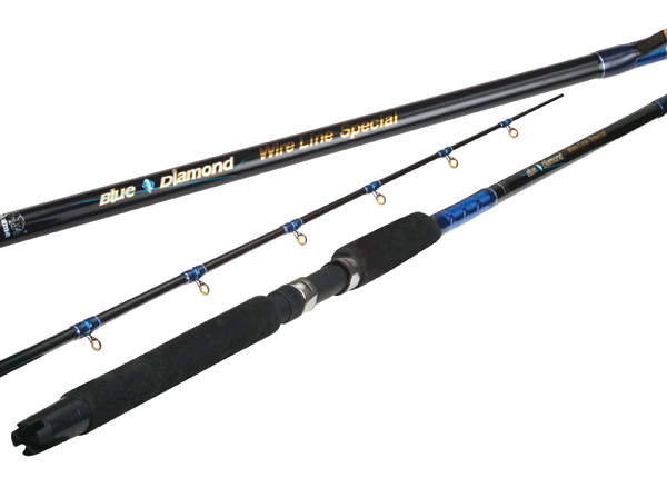 blue diamond fishing pole