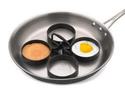 NEW Norpro NonStick 4-Piece Egg Pancake Crumpet Mu