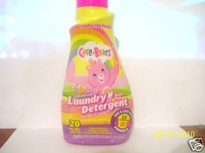 laundry detergent teddy bear