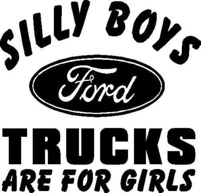 Boy ford sticker #2
