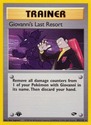Giovanni's Last Resort
