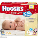 Huggies Snug & Dry Plus Diapers Size: 1; 156 Ct