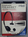 NEW DREAMGEAR DGPS3-3828 BROADCASTER WIRED HEADSET