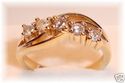 Vintage 14K Yellow Gold Diamond Ring (6½) 