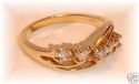 Vintage 14K Yellow Gold Diamond Ring (6½) 