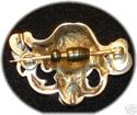 Antique Art Nouveau Sterling Silver Pin/Brooch