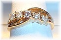 Vintage 14K Yellow Gold Diamond Ring (6½) 