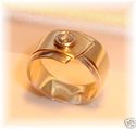 Vintage 750 18K Gold ¼ct Diamond Ring (6) 