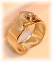 Vintage 750 18K Gold ¼ct Diamond Ring (6) 