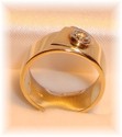 Vintage 750 18K Gold ¼ct Diamond Ring (6) 