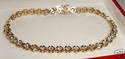 14K Solid Yellow Gold 2.375ct. Diamond Bracelet, 7