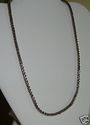 Thailand 925 Sterling Silver Braid Necklace, 20”