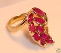 Vintage CHA 14K Yellow Gold Ruby Ring (6¾) 