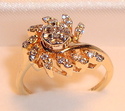 Vintage 14K Gold .375ct Diamond Ring (6½) 