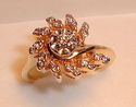 Vintage 14K Gold .375ct Diamond Ring (6½) 