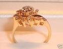 Vintage 14K Gold .375ct Diamond Ring (6½) 