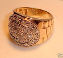 Vintage 10K Gold .625ct Diamond Ring (8½) 