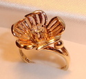 Vintage  Ultragem 14K Gold Diamond Ring (6¾) 