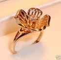 Vintage  Ultragem 14K Gold Diamond Ring (6¾) 