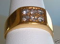 Vintage 18K Yellow Gold 3/4ct Diamond Ring (10¼) 