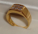 Vintage 18K Yellow Gold 3/4ct Diamond Ring (10¼) 