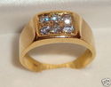 Vintage 18K Yellow Gold 3/4ct Diamond Ring (10¼) 