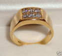 Vintage 18K Yellow Gold 3/4ct Diamond Ring (10¼) 