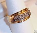 Vintage IGM 14K Yellow Gold 1/2ct. Diamond Ring (9