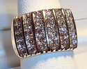 Vintage AJ© 14K Gold 1.00 ct. Diamond Ring (6¾) 