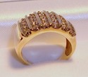 Vintage AJ© 14K Gold 1.00 ct. Diamond Ring (6¾) 