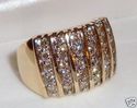 Vintage AJ© 14K Gold 1.00 ct. Diamond Ring (6¾) 