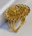 Vintage India 22K 916 Solid Yellow Gold Ring (7) 6