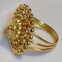 Vintage India 22K 916 Solid Yellow Gold Ring (7) 6