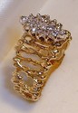 Vintage AJ © 14K Yellow Gold .25ct. Diamond Ring 